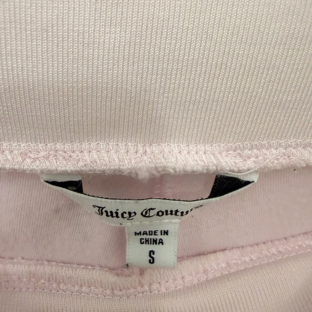 Juicy Couture Size S Light Pink Lounge Pants (Has some stones missing as pic) - Picture 11 of 14
